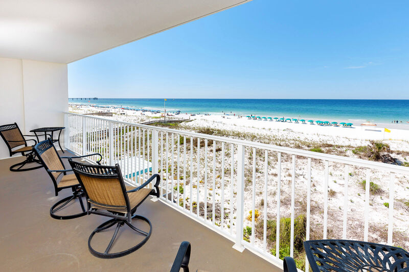 Balcony -
Gulf Dunes 309 Fort Walton Beach Okaloosa Island Vacation Rentals