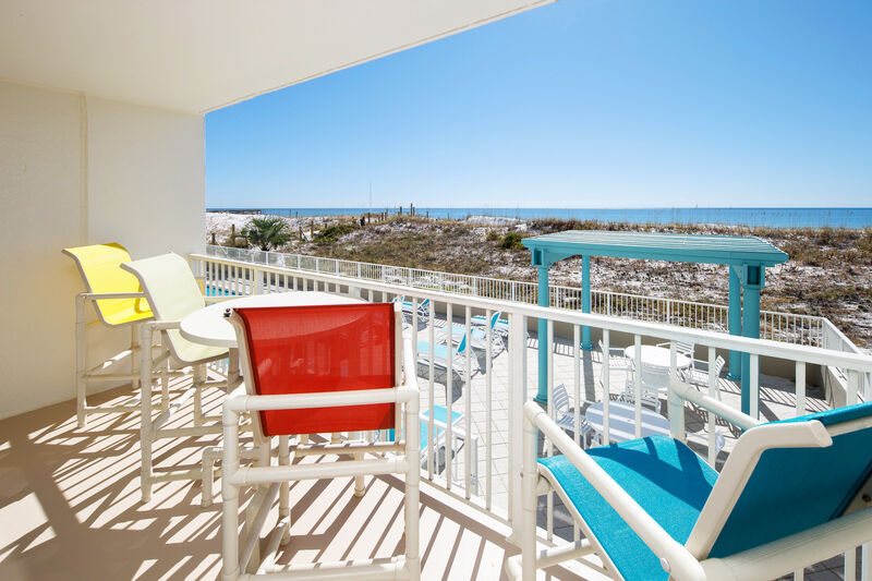 Balcony View -
Gulf Dunes Resort Unit 107 Okaloosa Island Florida