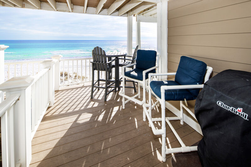 Balcony -
Sanddollar Townhomes Unit 6 Miramar Beach Destin Florida Vacation Beach House Rentals