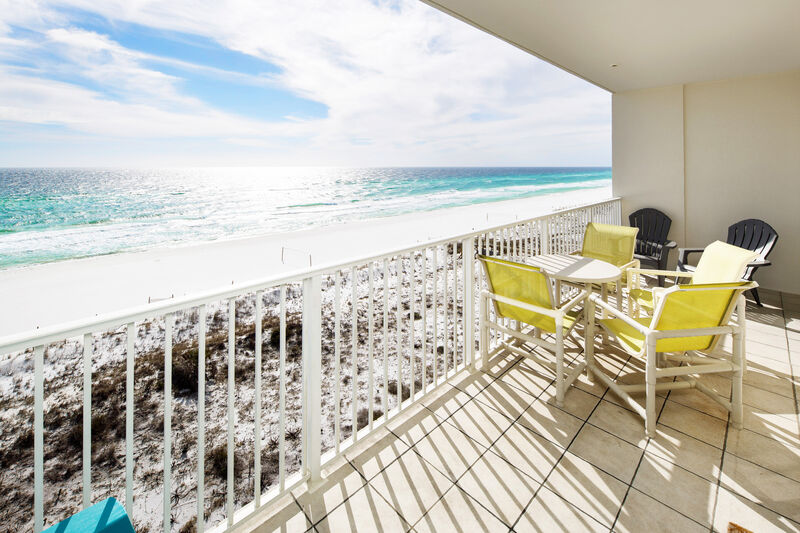 Balcony -
Gulf Dunes 609 Fort Walton Beach Okaloosa Island Vacation Rentals