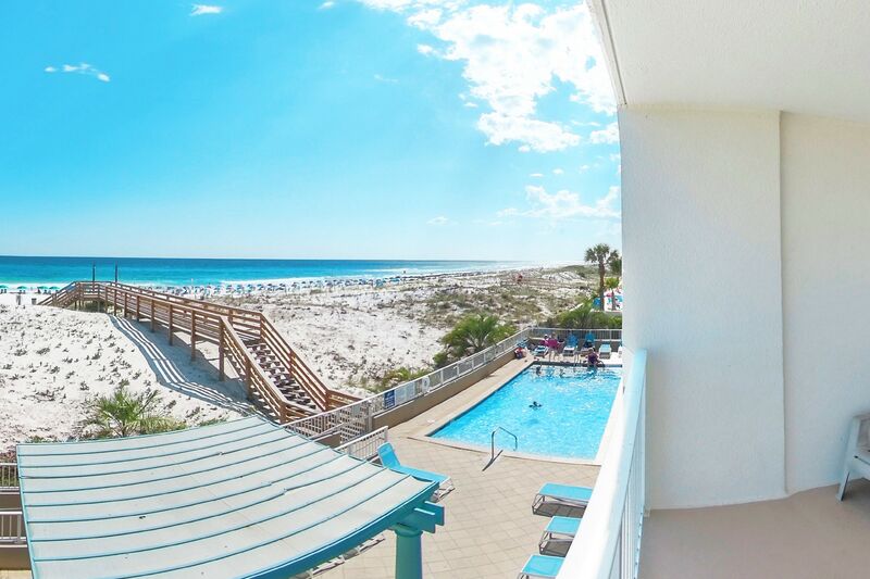 Balcony -
Gulf Dunes 214 Fort Walton Beach Okaloosa Island Vacation Rentals