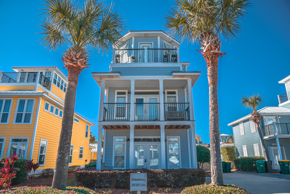 shirah villa  82 shirah destin florida  crystal beach