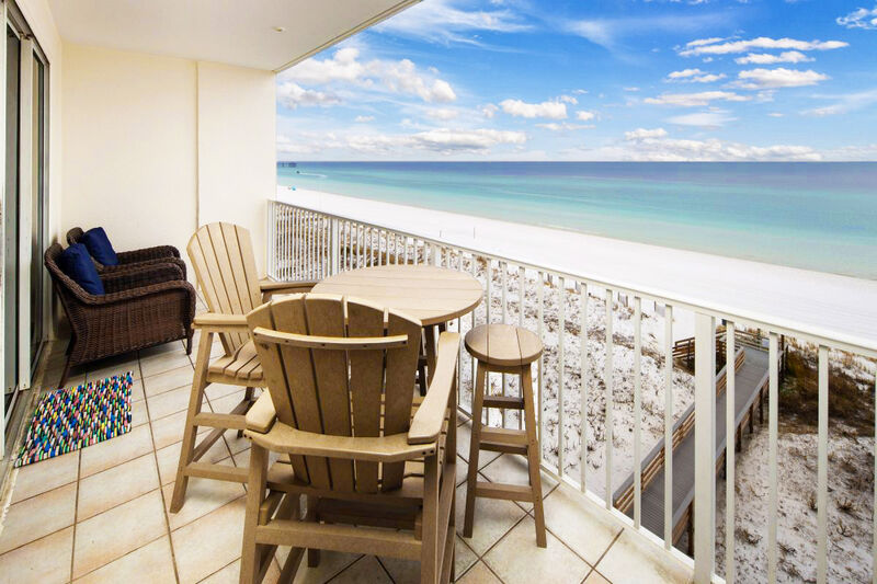 Balcony View - Gulf Dunes Resort Unit 616 / Okaloosa Island / Fort Walton Beach Vacation Rentals
