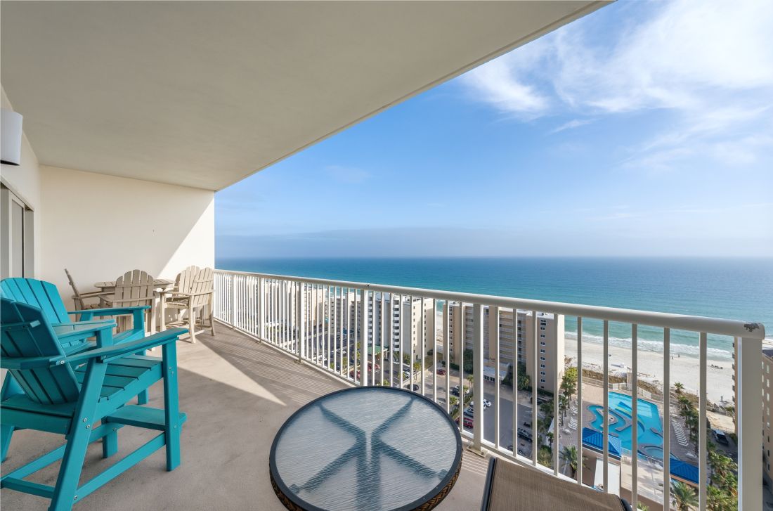 Crystal Tower 1604 Balcony