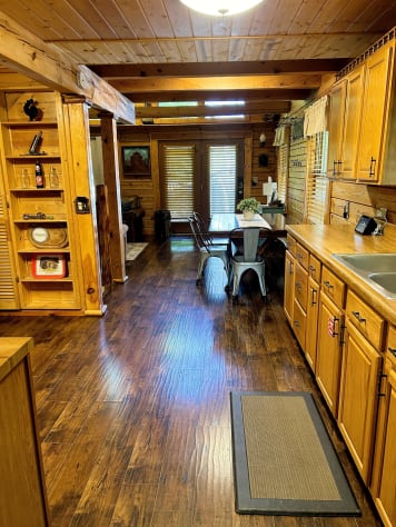 Kitchen/Dining Area Sevierville, Tennessee Cabin Rental - Gallery Image #23