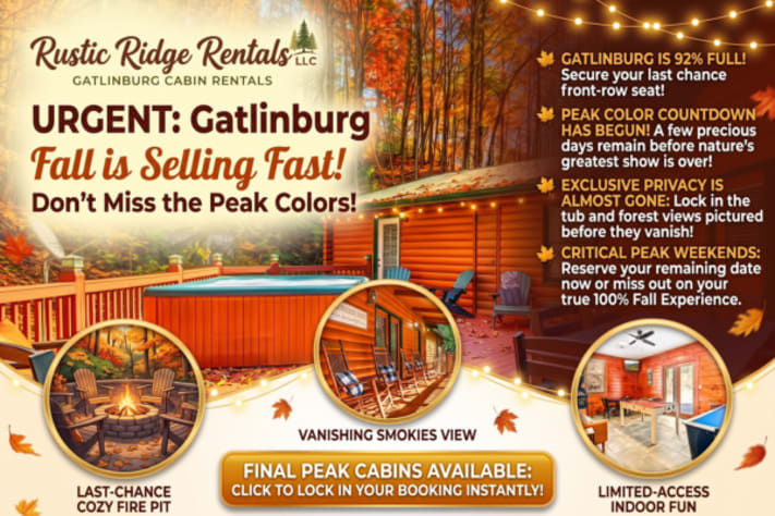A Bear Creek Cabin Gatlinburg, Tennessee Cabin Rental - Gallery Image #3