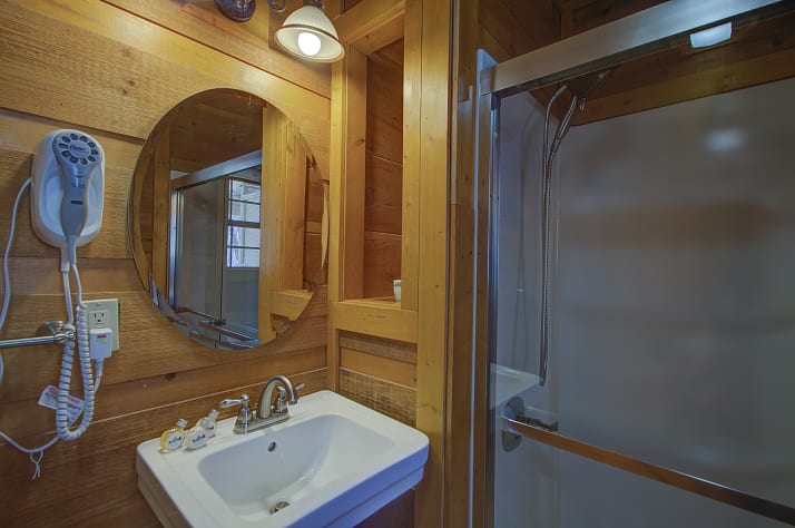 downstairs bath Gatlinburg, Tennessee Cabin Rental - Gallery Image #21