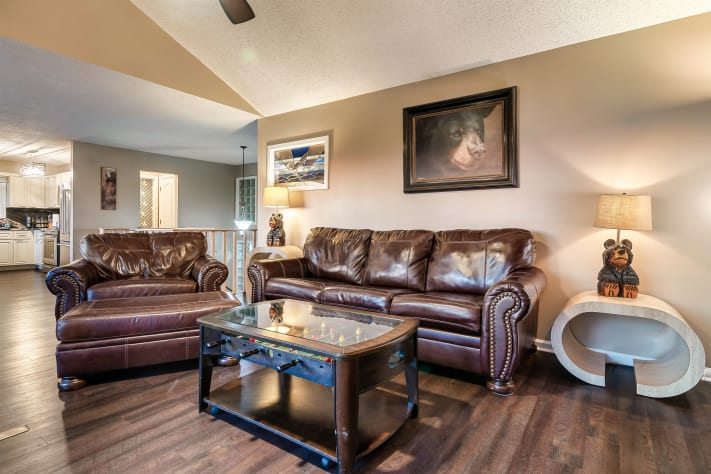 Couch Gatlinburg, Tennessee Chalet Rental - Gallery Image #15