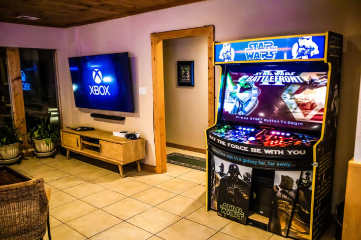Game room Pigeon Forge, Tennessee Lodge Rental - Gallery Image #19
