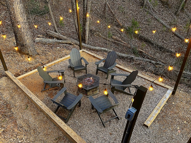 Fire Pit Sevierville, Tennessee Cabin Rental - Gallery Image #19
