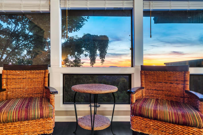 View from Couch Gatlinburg, Tennessee Chalet Rental - Gallery Image #10