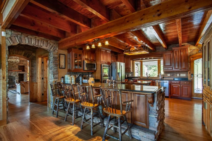 Main Kitchen Gatlinburg, Tennessee Cabin Rental - Gallery Image #23