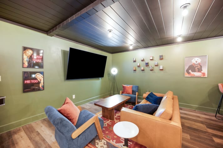 TV Room adjacent to Bar Pigeon Forge, Tennessee Cabin Rental - Gallery Image #31