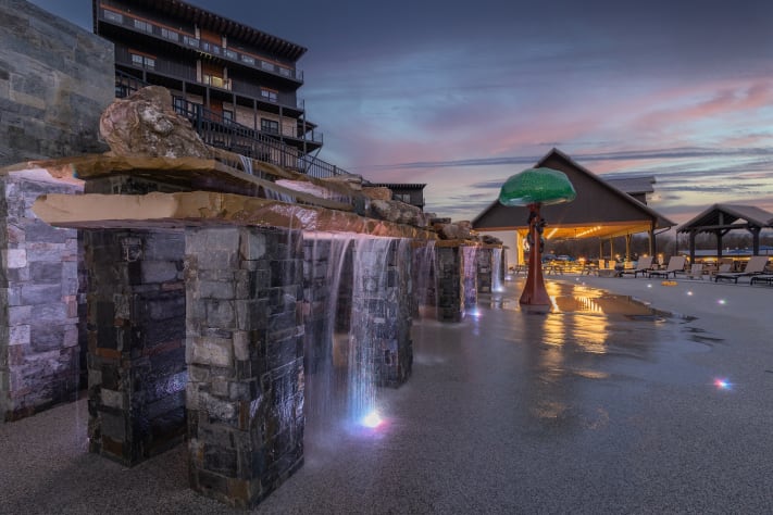One-of-a-kind splash pad the kids won't forget! Sevierville, Tennessee Cabin Rental - Gallery Image #23