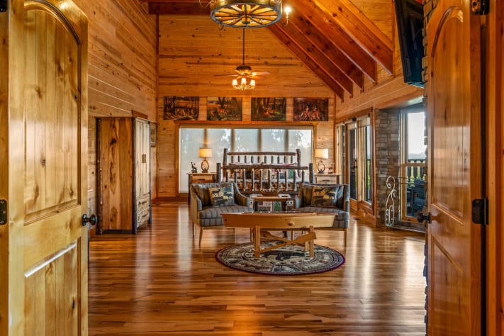 Master Bedroom Gatlinburg, Tennessee Cabin Rental - Gallery Image #25