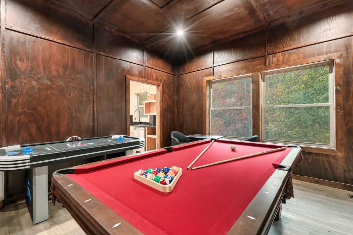 billards Sevierville, Tennessee Cabin Rental - Gallery Image #9