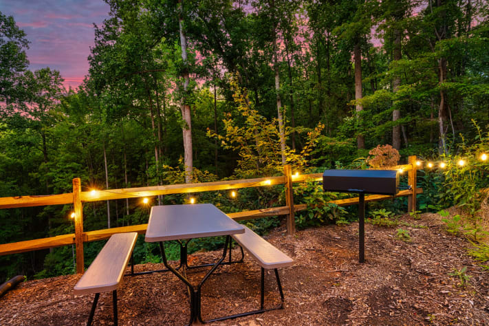 Back Deck Sevierville, Tennessee Cabin Rental - Gallery Image #31