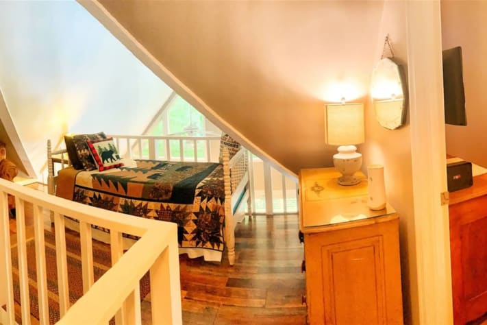 Loft Twin Bed Sevierville, Tennessee Cabin Rental - Gallery Image #21