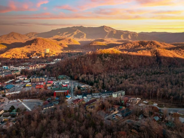 Aerial view Gatlinburg, Tennessee House Rental - Gallery Image #10
