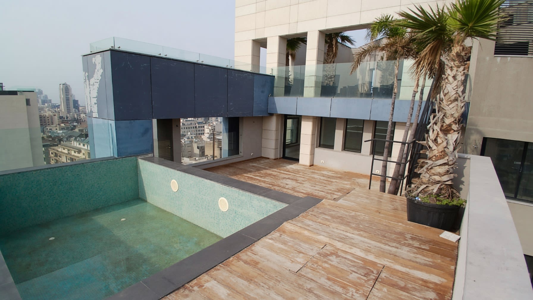 Achrafieh Penthouse with Pool, Terrace & Open Views