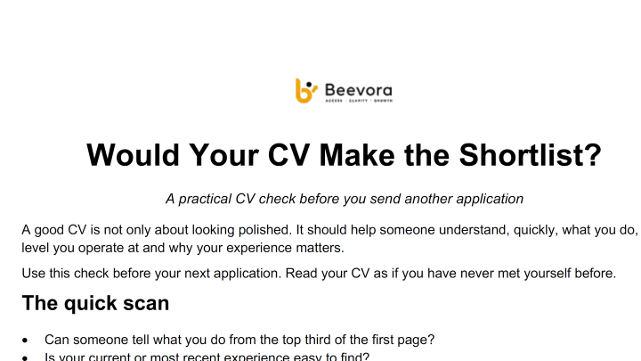 Would Your CV Make the Shortlist?