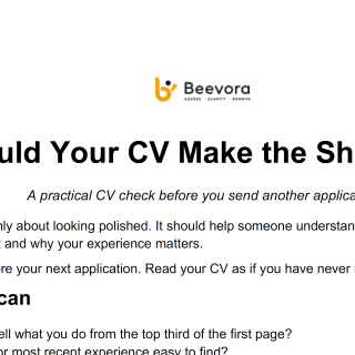 Would Your CV Make the Shortlist?