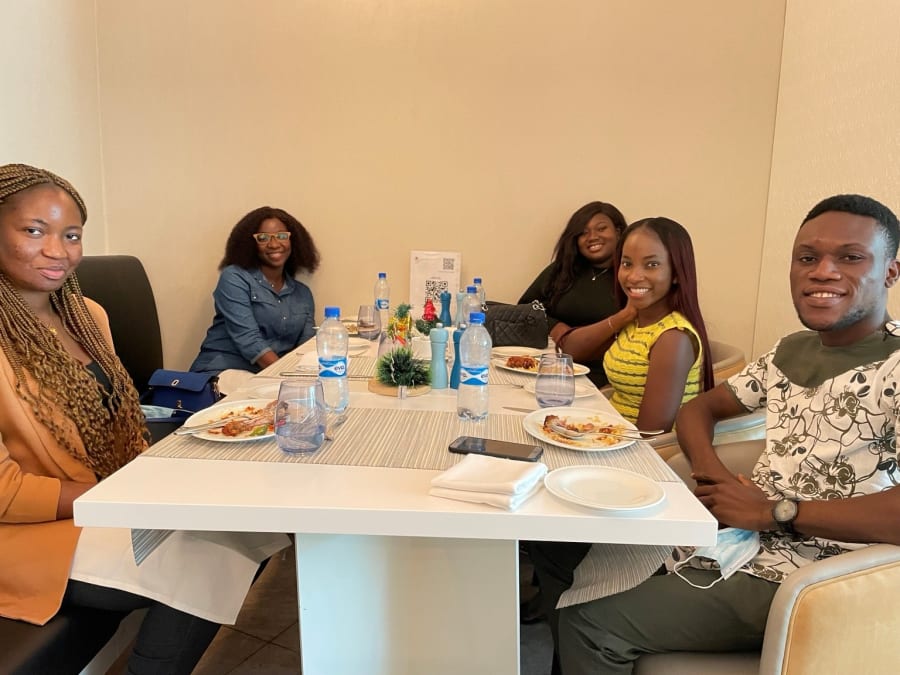 Beevora community members connecting