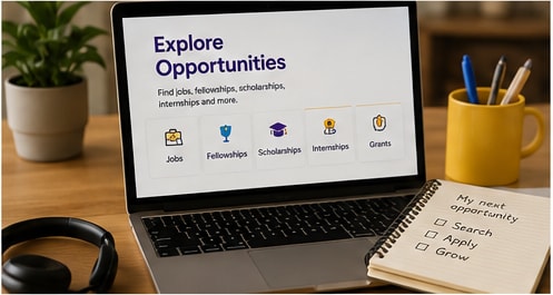Professionals exploring curated career opportunities