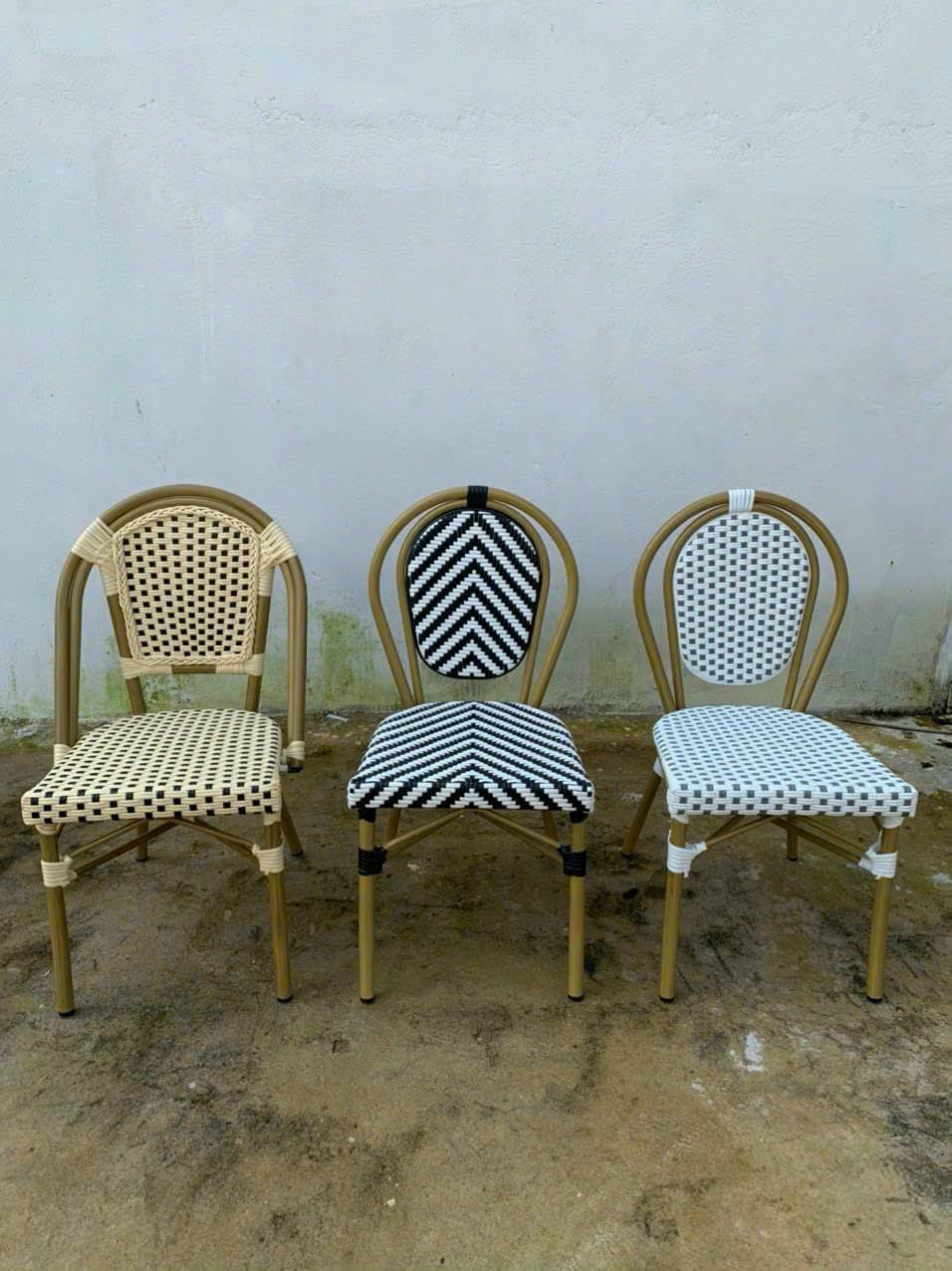 Bàn ghế gỗ nhựa ngoài trời thanh lịch - ảnh 10