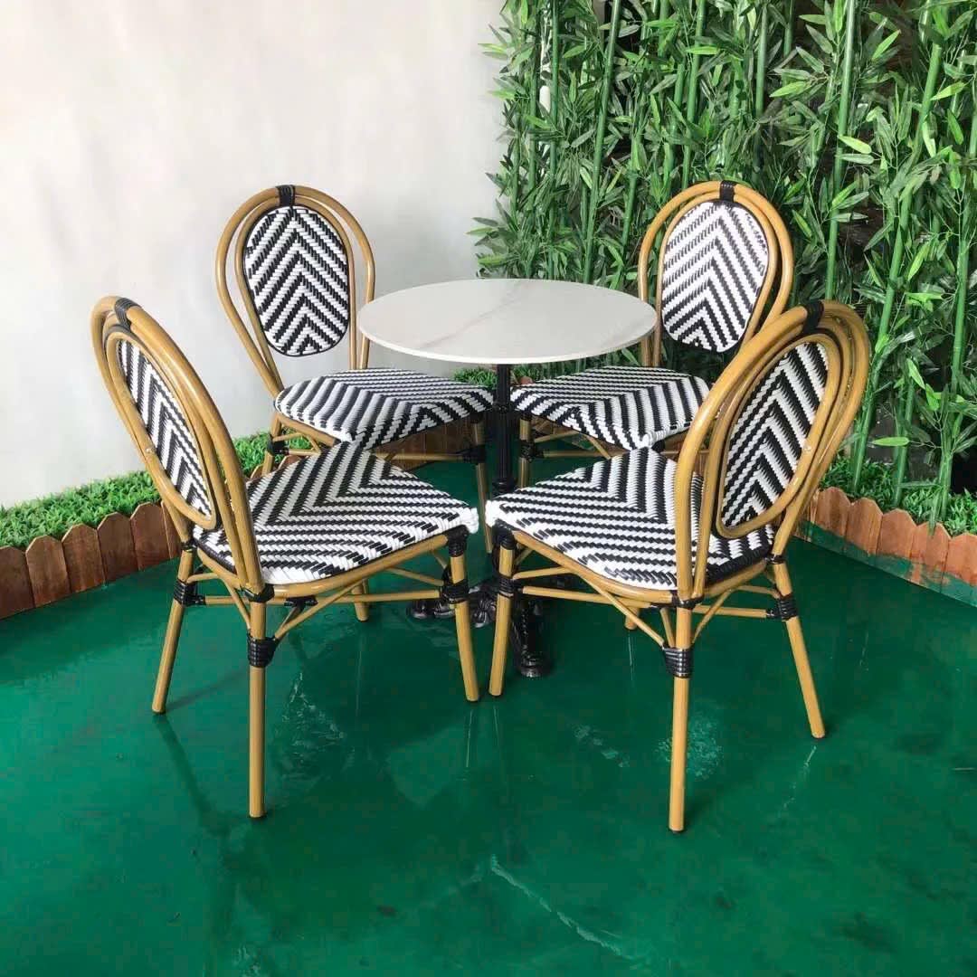 Bàn ghế giả mây mẫu 41 - ảnh 2