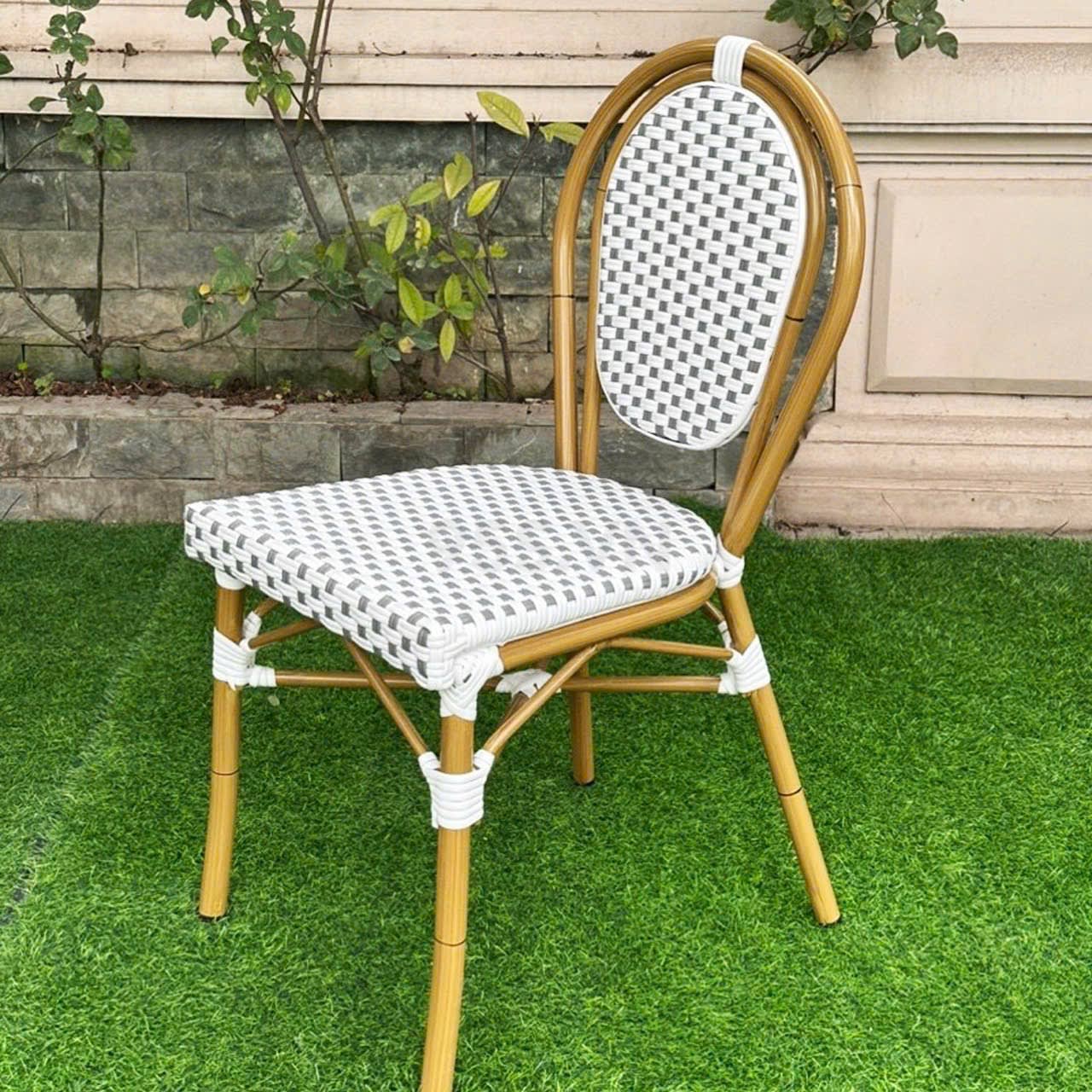Bàn ghế giả mây mẫu 41 - ảnh 11