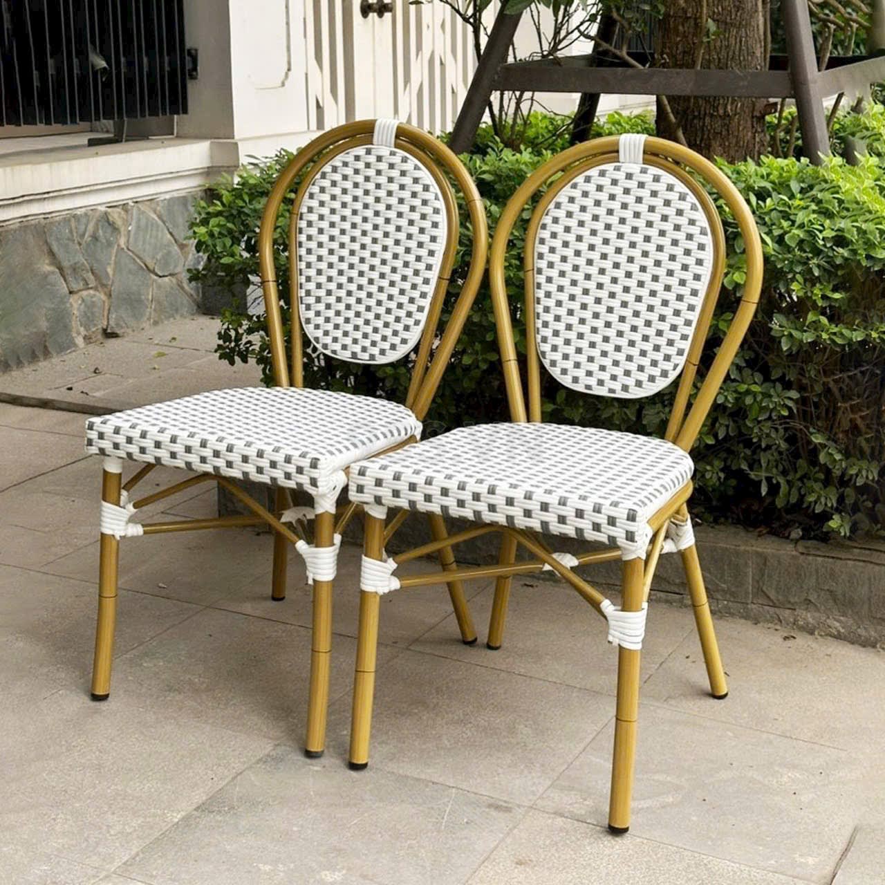 Bàn ghế giả mây mẫu 41 - ảnh 12