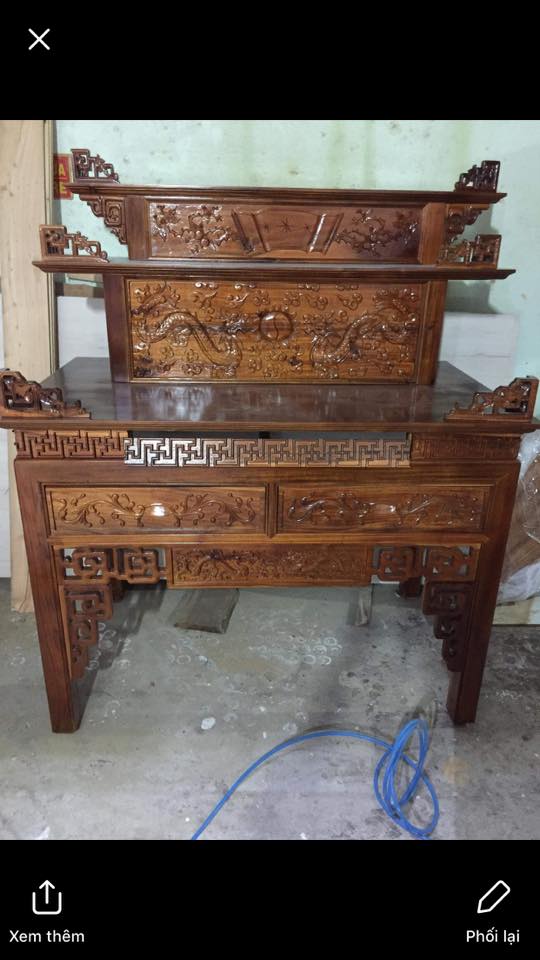 Bàn thờ gỗ mẫu 3 - ảnh 8