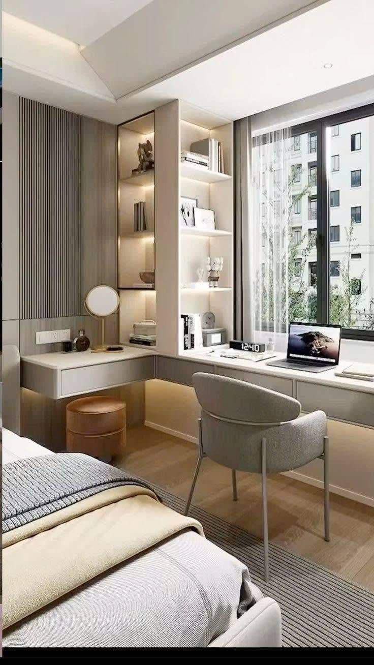 Căn hộ 2 phòng ngủ — hiện đại tối giản