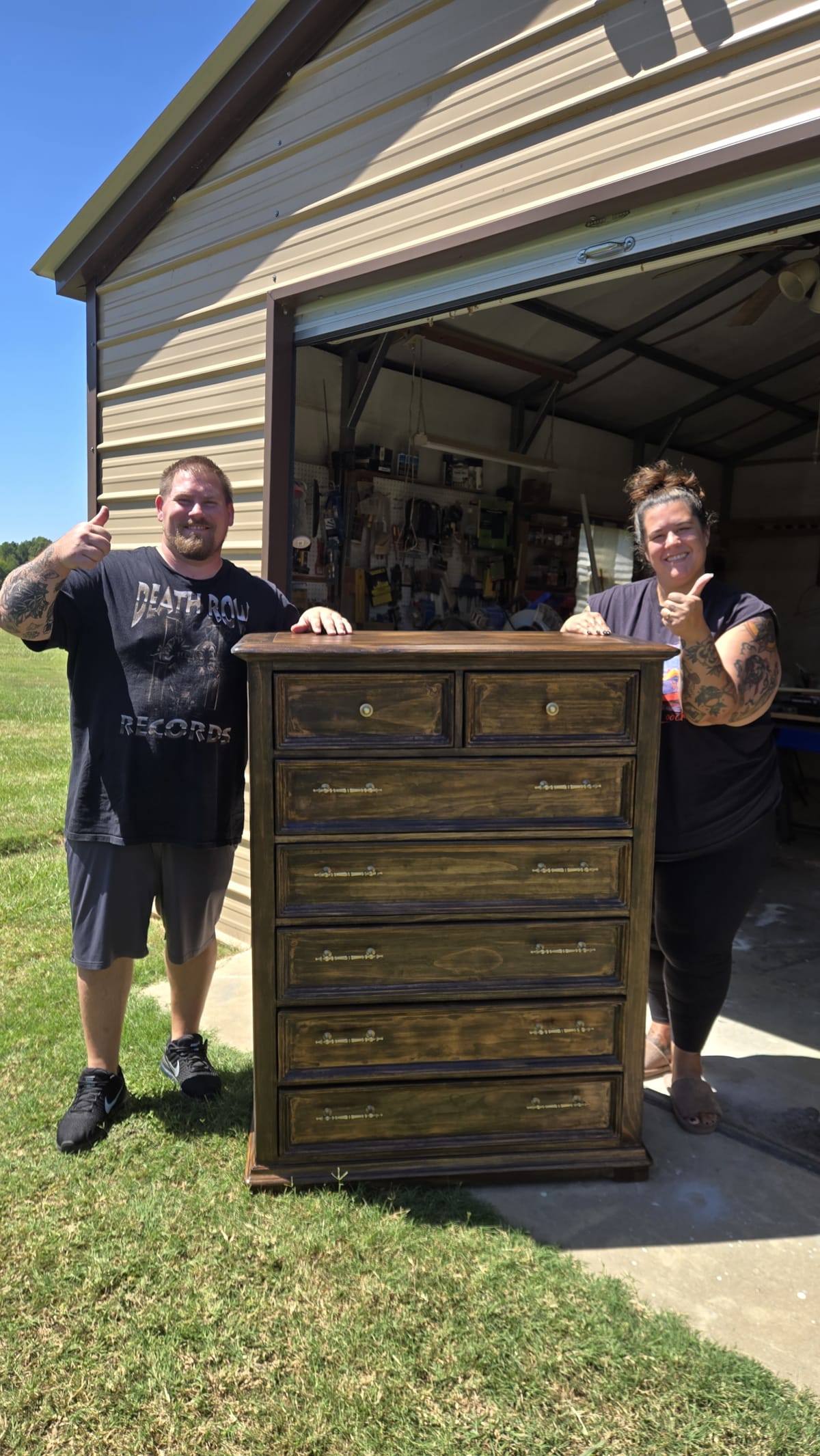 Chester drawer that needed new life!