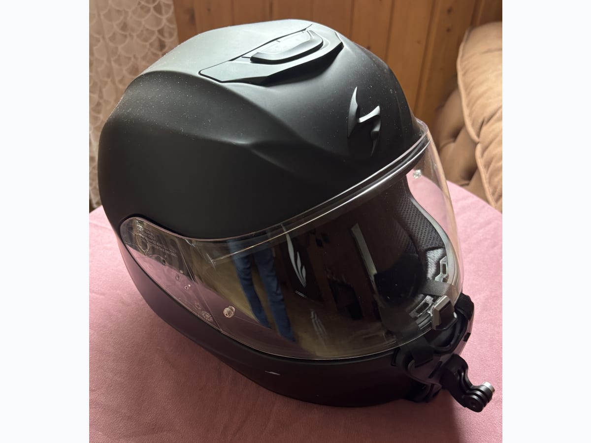 Scorpion exo 391 matt black xs-s size — 1