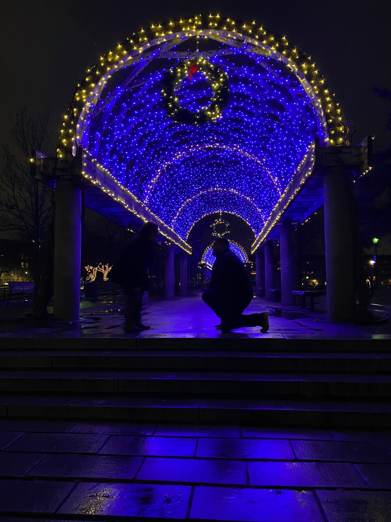 Meg and Ryan when Ryan proposed
