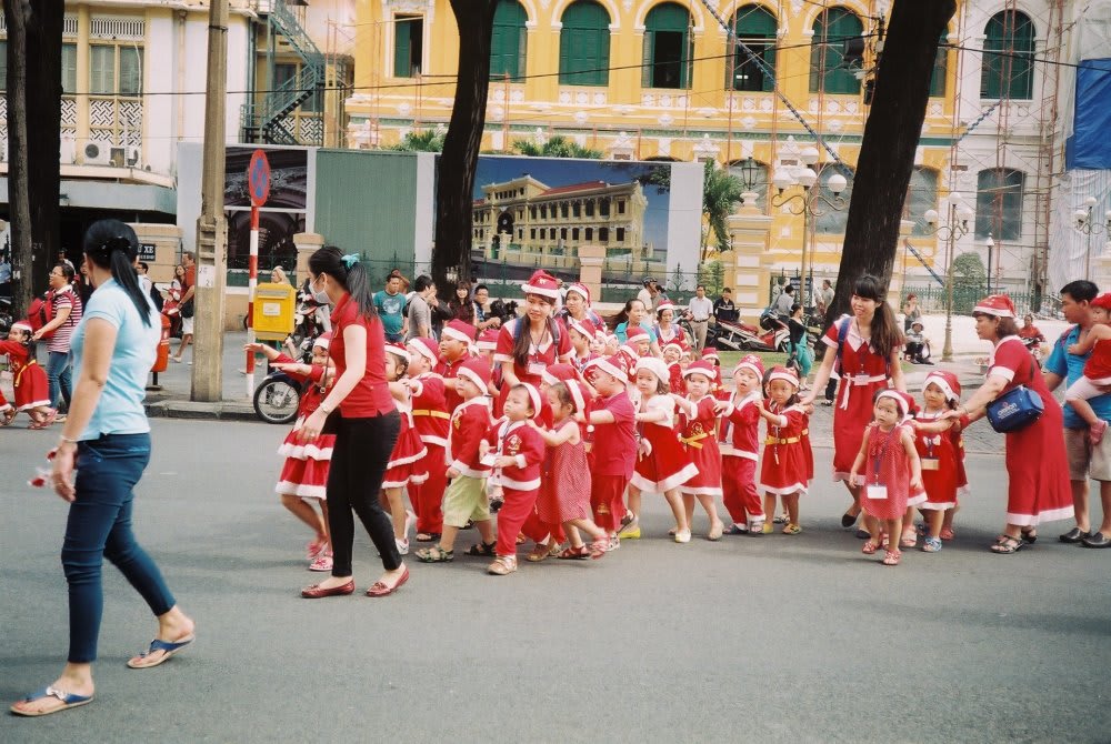 Christmas in Ho Chi Minh City