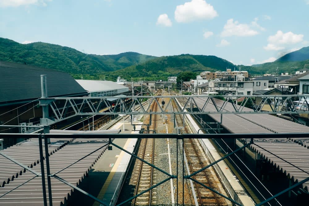 Arashiyama JR train station