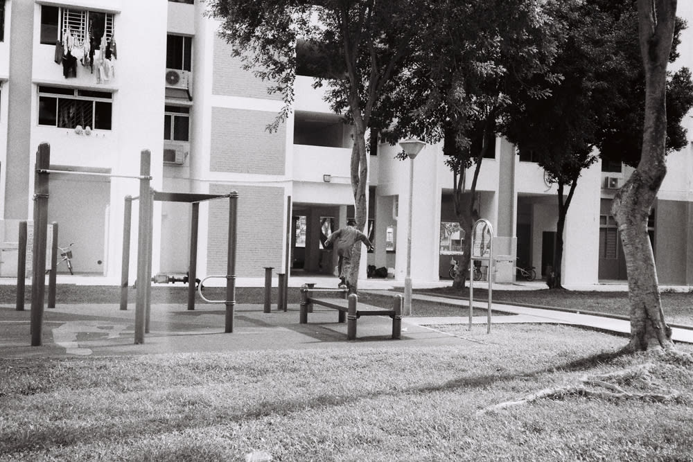 kid having fun at playground