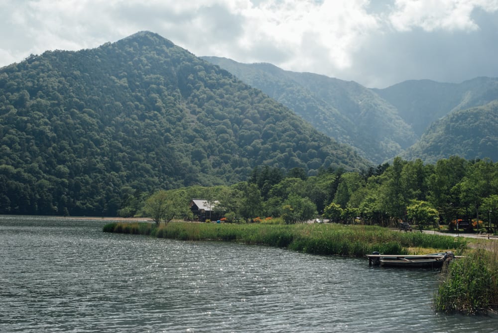 The boathouse we went from.