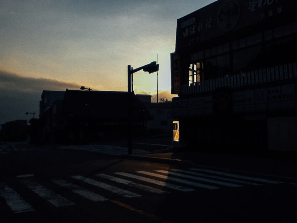 dying light at crossing nikko japan