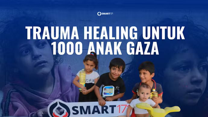 Trauma Healing untuk anak Gaza