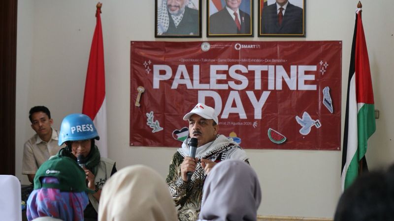 Ikut Palestine Day, Puluhan Siswa ‘Pergi ke Palestina’ Tanpa Tinggalkan Jakarta