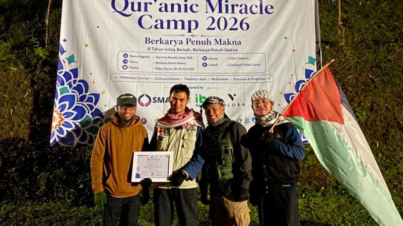 Hadir dalam Quranic Miracle Camp, SMART 171 Mengenalkan Palestina dari Dekat