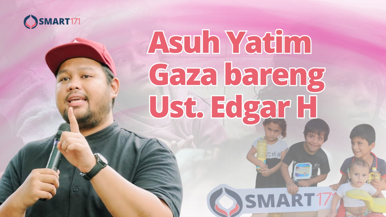 Asuh Yatim Gaza bareng Ustadz Edgar Hamas