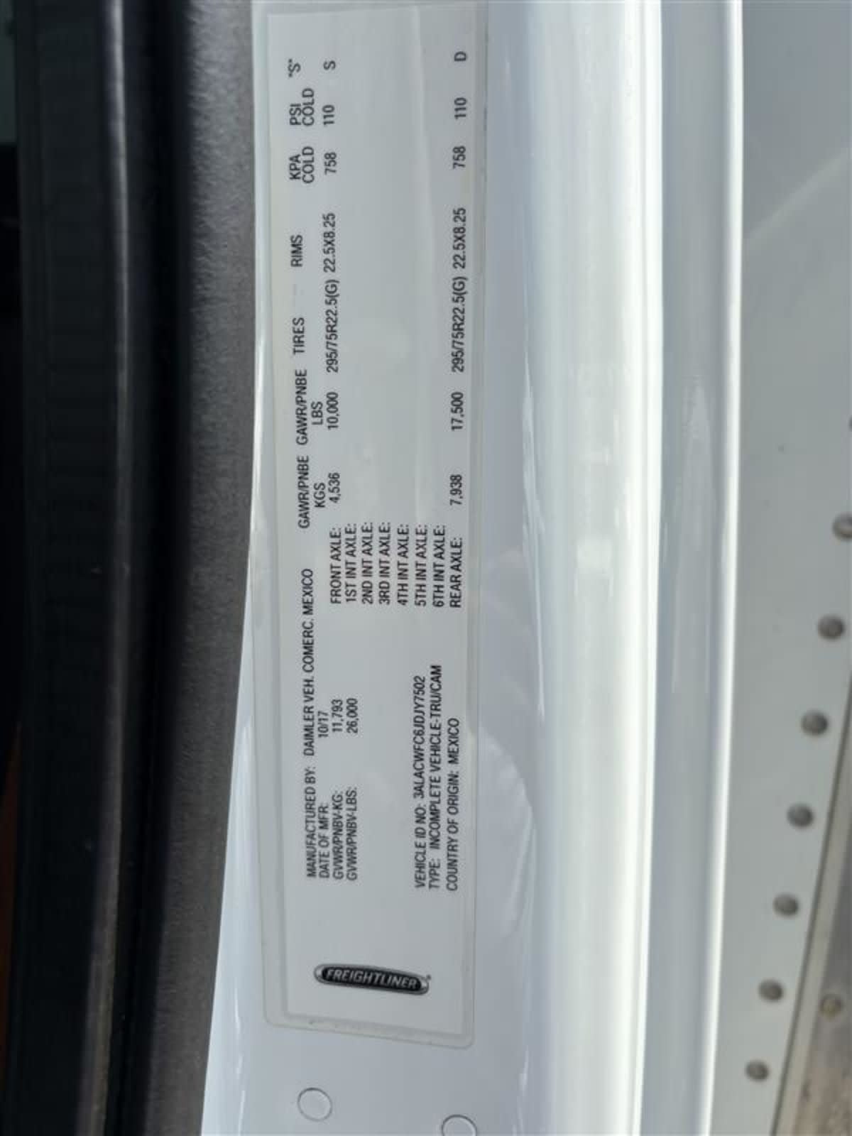 2018 Freightliner M2 106 222668