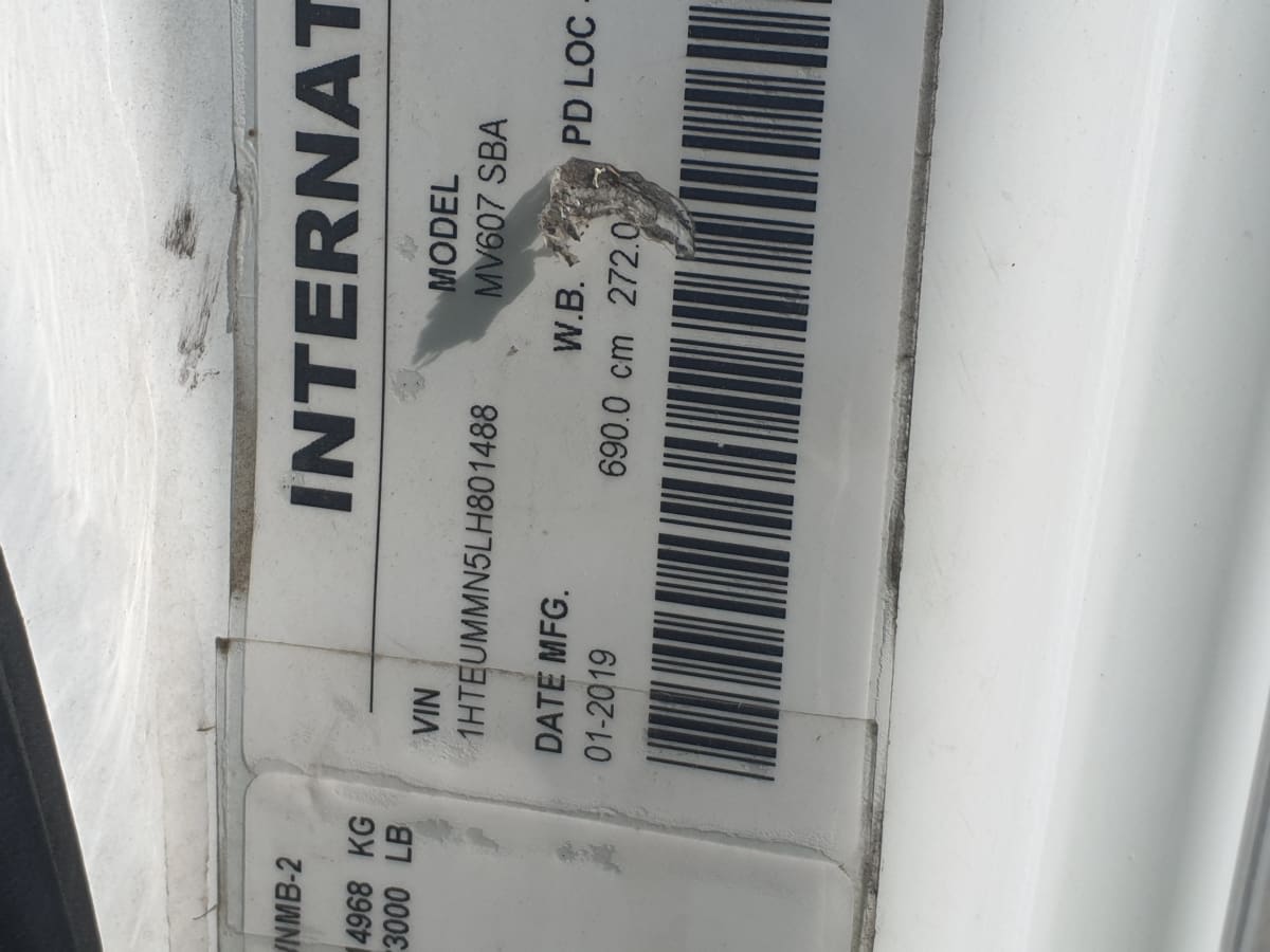 2020 Navistar International MV607 (4X2) 228378
