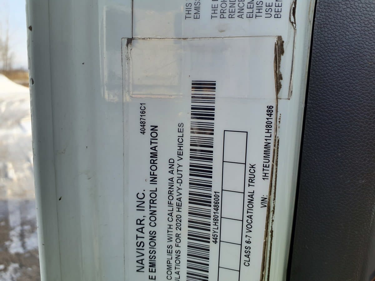 2020 Navistar International MV607 (4X2) 228534