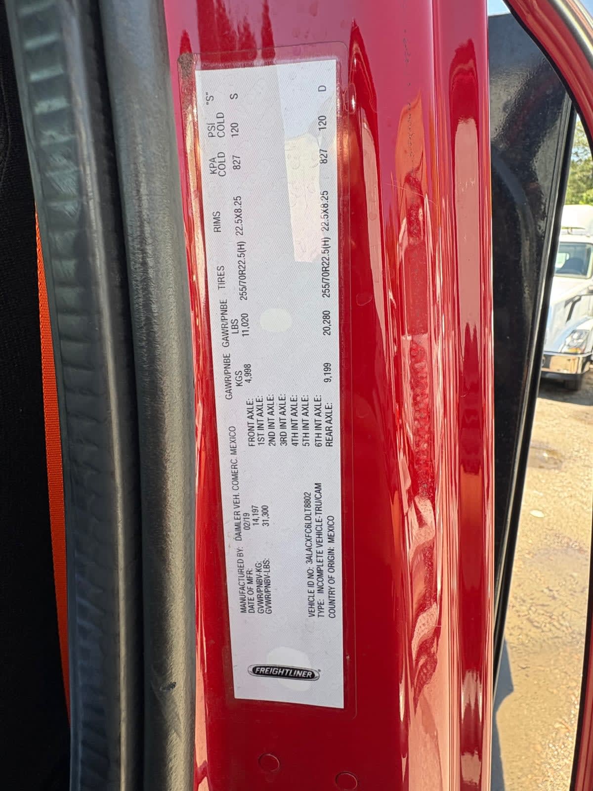 2020 Freightliner/Mercedes M2 106 233069